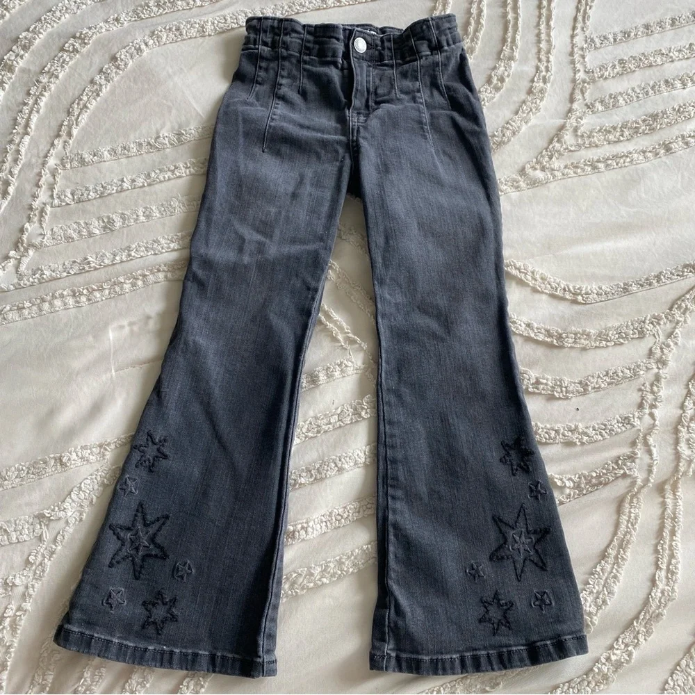 Lot of 3 pants Girls' Lavender Tie-Dye Jogger Pants and jeans - size 6